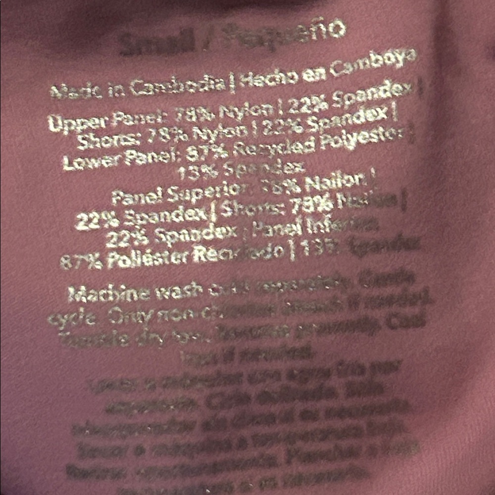 JoyLab Pink Pleated Skort - Picture 5 of 5